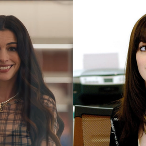Vivida por Anne Hathaway, Andy Sachs também retorna bem diferente da jovem insegura apresentada no primeiro filme
