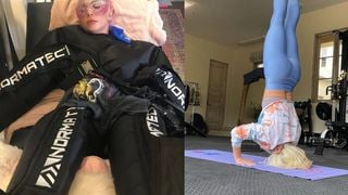 Paixão por spinning, cardio 5x na semana, pilates e mais: tudo sobre a rotina de exercícios de Lady Gaga para ter fôlego em super shows