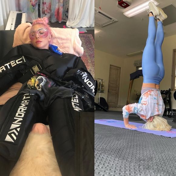 Paixão por spinning, cardio 5x na semana, pilates e mais: tudo sobre a rotina de exercícios de Lady Gaga para ter fôlego em super shows