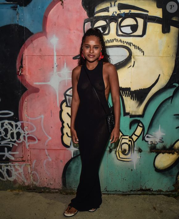 Duda Santos na festa de aniversário de Humberto Carrão