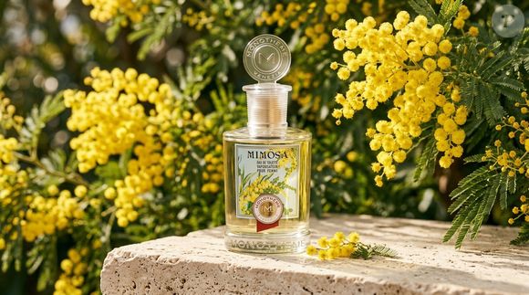 O Mimosa, da Monotheme Venezia, é descrito como uma fragrância ideal para diferentes momentos. A proposta é levar alegria e luminosidade ao dia a dia, com uma combinação de notas frutadas, florais e amadeiradas