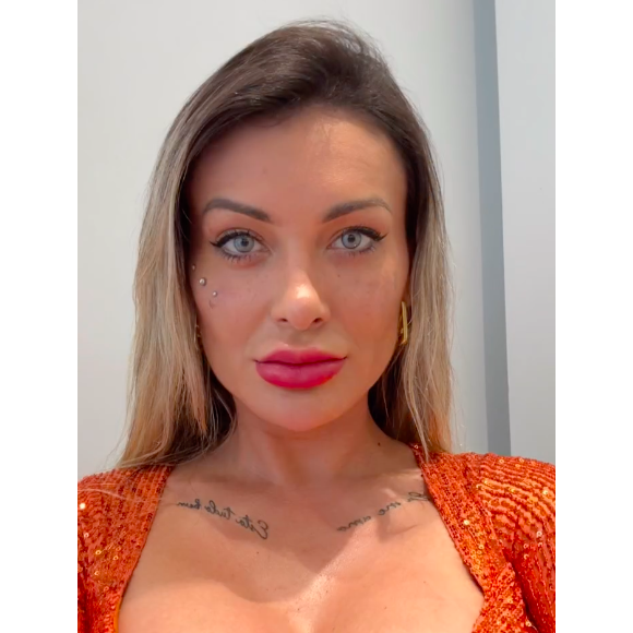 Antes e depois de Andressa Urach, agora com os olhos azuis, é impressionante