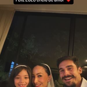 Sabrina Sato passou Réveillon com o marido, Nicolas Prattes, e a filha, Zoe