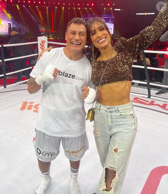 Emilene Juarez é esposa de Popó Freitas, com quem está casada desde 2020