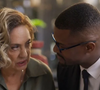 Sirley (David Jr) quase toma suco envenenado destinado à Berta (Eliane Giardini) na novela Mania de Você