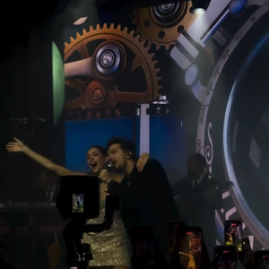 Luan Santana fez um show exclusivo no aniversário de 15 anos da filha de Kaká