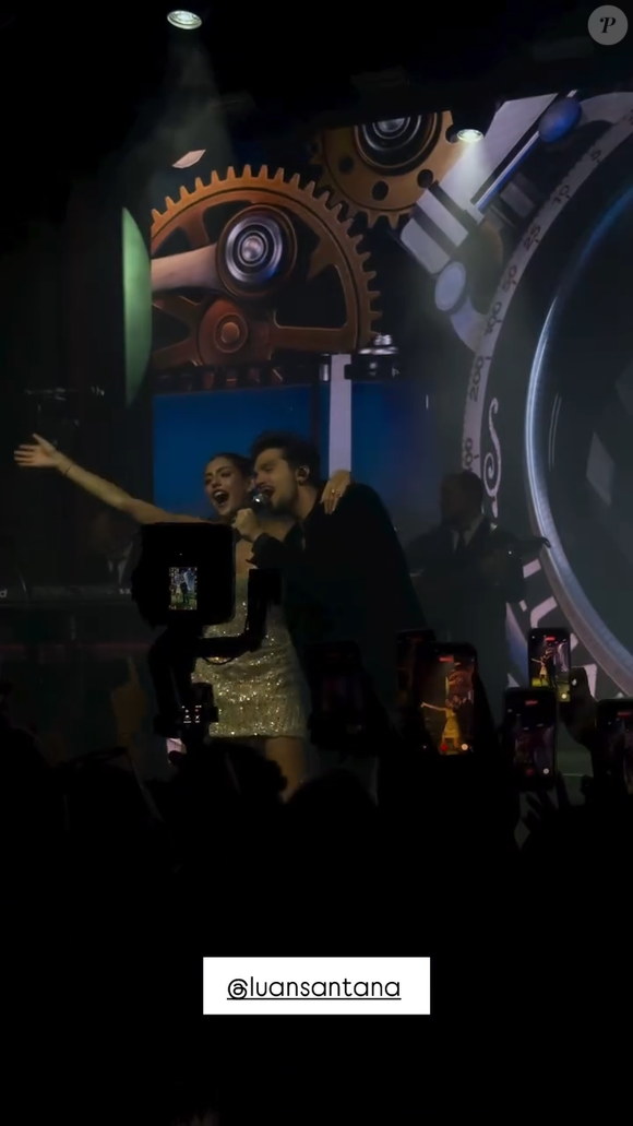 Luan Santana fez um show exclusivo no aniversário de 15 anos da filha de Kaká