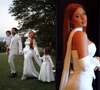 Vestido de noiva de cetim, decote tomara que caia e luvas: Viih Tube aposta em look minimalista e moderno para casamento civil com Eliezer após 'perrengues' em dia especial