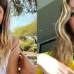 Vivian está enorme! Aos 13 anos, filha de Gisele Bündchen surge ao lado de Tom Brady no jogo do Brasil pela Copa do Mundo e impressiona com beleza: 'Parece a Gisele'