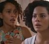 Capítulo desta segunda, 14 de julho, de 'Vale Tudo', tem Raquel (Taís Araújo) triste pela morte de Laudelino (Herson Capri) e Fátima (Bella Campos) brava com Cesar (Cauã Reymond)