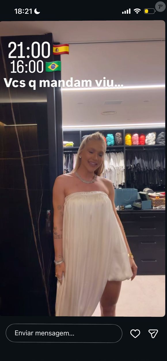 Virgínia Fonseca usa look de R$ 2,5 mil em jantar em Madrid, mas é impedida de fazer fotos em restaurante de luxo e desabafa nas redes sociais