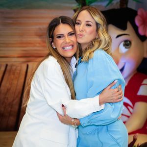 Ticiane Pinheiro com Andrea Guimarães, party planner queridinha dos famosos e responsável pela decoração da festa