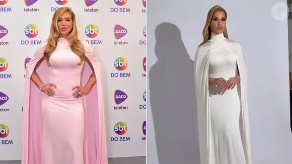 Virgínia Fonseca e Andressa Suita usaram um vestido idêntico na última sexta-feira (07)