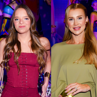 Macacão vinho, verde todo coberto e jeans com jaqueta: os looks de Rafa Justus, Ana Paula Siebert e Fabiana na festa das gêmeas Chiara e Sienna