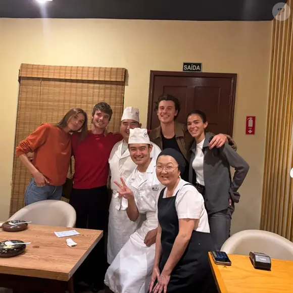 Shawn Mendes, Bruna Marquezine, Sasha Meneghel e João Lucas escolheram o Makoto San, restaurante japonês de luxo em São Paulo que cobra R$ 1.000 por pessoa pelo omakase
