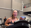 Atriz mantém rotina de exercícios com acompanhamento de personal trainer há anos