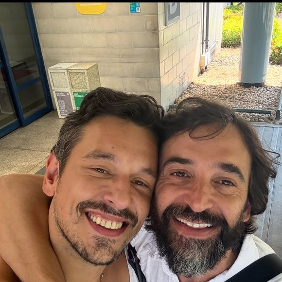 João Vicente de Castro compartilha bastidores ao lado de Julio Andrade