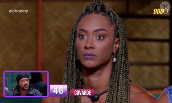 Aline reagiu chocada à troca de farpas entre Vinícius, seu melhor amigo do 'BBB 25', e Diogo, com que protagonizou o primeiro beijo da temporada