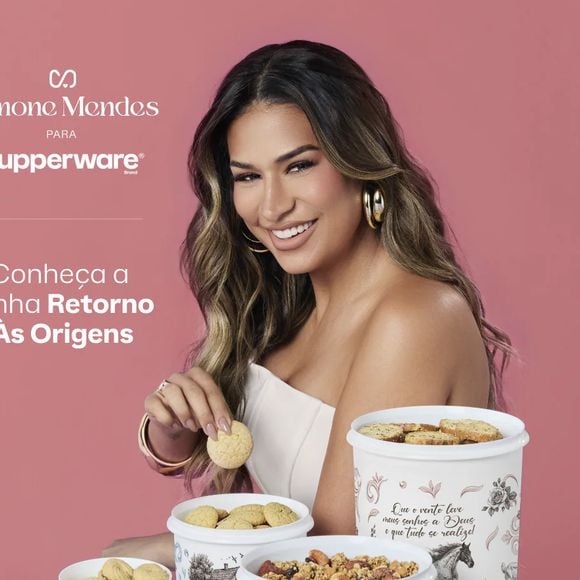 Em entrevista exclusiva ao Purepeople, Simone Mendes contou detalhes do processo de criação da coleção