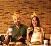 Ex-casal, Paolla Oliveira e Diogo Nogueira aparecem juntos novamente em campanha publicitária do Burger King