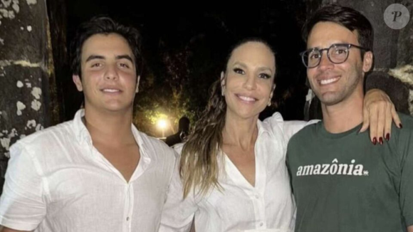 Marcelo é o filho mais velho de Ivete Sangalo e Daniel Cady