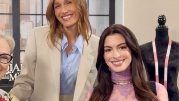 Sasha Meneghel em ‘O Diabo Veste Prada 2’? Filha de Xuxa surge com Anne Hathaway e Meryl Streep em momento especial - com direito a presente!