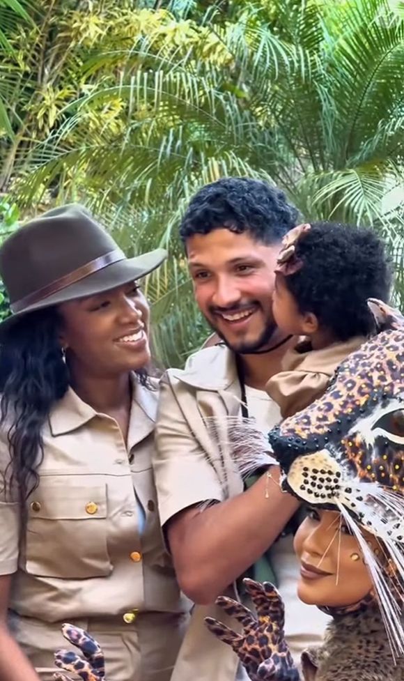 Nala é a única filha de Iza e Yuri Lima