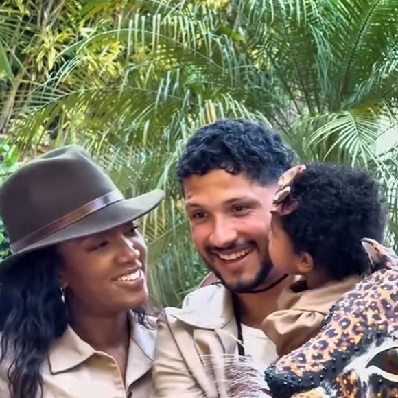 Nala é a única filha de Iza e Yuri Lima