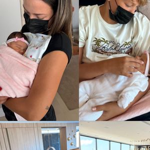 Bruna Biancardi compartilhou momento no qual Davi Lucca, seu enteado, conhece a irmã mais nova, Mel