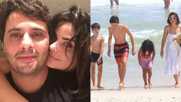 Vanessa Giácomo (Cléonice Fernandes - Cléo) - Casada com o empresário Giuseppe Dioguardi desde 2015, Vanessa Giácomo é mãe de três filhos: Maria, fruto de seu relacionamento atual, e Raul e Moisés, filhos de seu casamento anterior com o ator Daniel de Oliveira.