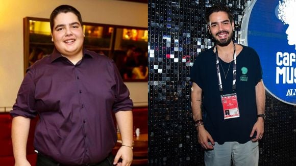 Antes e depois de João Silva: filho de Faustão perdeu cerca de 80 kg após uma cirurgia bariátrica feita há alguns anos
