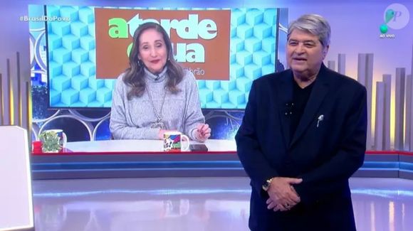 Novo programa, velha sinceridade: Datena mistura crítica social e confissões pessoais em bate-papo com Sônia Abrão