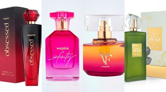 Perfumes WePink que 'grudam na alma'