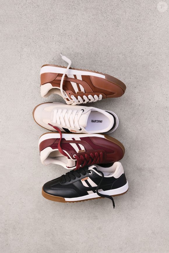 A cartela de cores da linha segue uma proposta nostálgica e elegante. Tons como off-white, marsala, verde oliva e marrom criam uma base versátil e fácil de combinar