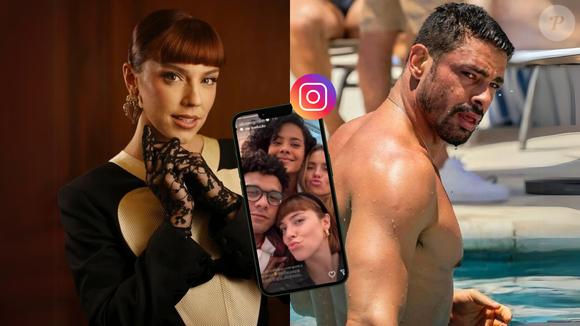 Panelinha em 'Vale Tudo'? Alice Wegmann faz story suspeito e web aponta alfinetada em Cauã Reymond após polêmica com Bella Campos