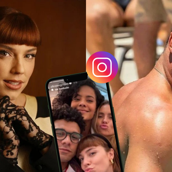 Panelinha em 'Vale Tudo'? Alice Wegmann faz story suspeito e web aponta alfinetada em Cauã Reymond após polêmica com Bella Campos