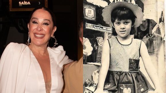 Claudia Raia já teve algumas fotos antigas compartilhadas na internet, ainda em preto e branco