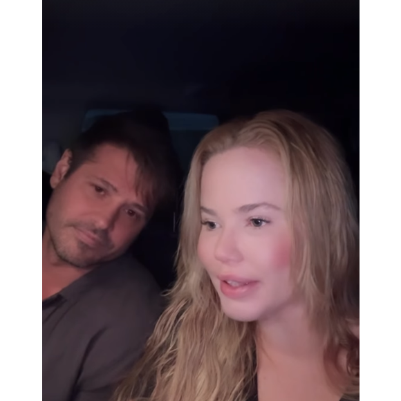 Dado Dolabella completou a namorada dizendo querer 'paz e amor'