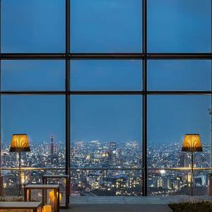 Suíte com elevador privativo, vista panorâmica e arte exclusiva? Só mais uma noite normal no Japão para Virgínia e Zé Felipe