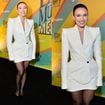 À la anos 80, Larissa Manoela brilha de blazer com corte geométrico de R$ 14 mil em festa da Globo. Fotos do look!