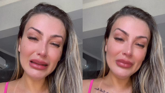 Após polêmica por suposto vídeo com o filho, briga religiosa faz Andressa Urach parar no hospital: 'Ameaça de perder mais R$ 300 mil'