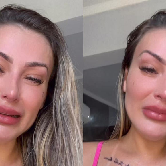 Após polêmica por suposto vídeo com o filho, briga religiosa faz Andressa Urach parar no hospital: 'Ameaça de perder mais R$ 300 mil'
