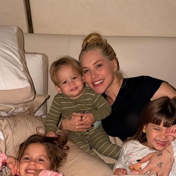 Virgínia publica foto com os filhos após ser 'amaldiçoada' por Luana Piovani no Instagram
