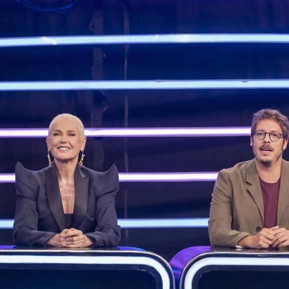 Fábio Porchat e Priscila Castello Branco ganharam de lavada a competição no ‘Vídeo Game’