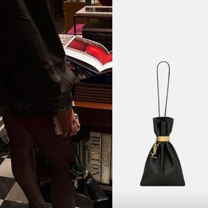 Bruna Marquezine completou look com bolsa da YSL disponível por R$ 14.840, segundo o perfil Bruna Marquezine Closet