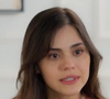 Jéssika Alves interpreta Nathalia Queiroz, uma mulher que aceita um casamento arranjado com Sebastião Torres (Victor Sparapane) para pagar o tratamento médico da mãe.