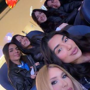 Virgínia Fonseca está prestigiando mais um jogo de Vini Jr. pelo Real Madrid neste sábado (01)