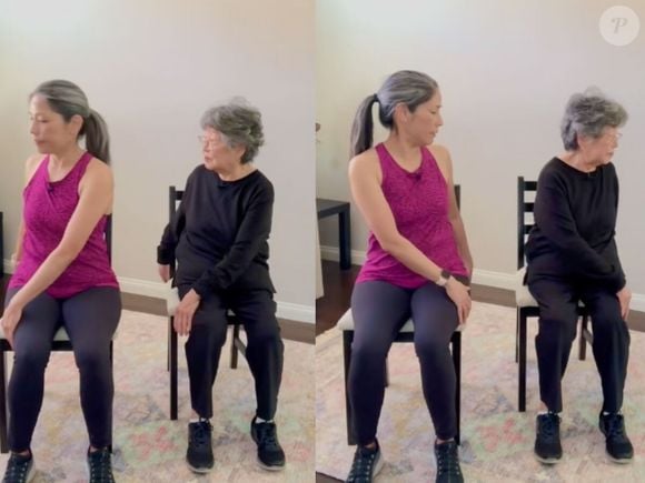 As rotações suaves do tronco favorecem a mobilidade da coluna e ajudam a manter a flexibilidade das costas