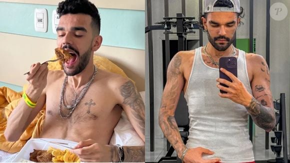 Antes e depois de Luan Pereira: antes muito magro, o cantor sertanejo começou a mudar seu corpo com ajuda de uma rotina de treinos intensa