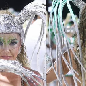 Com o marido preso, Fabíola de Andrade aposta em look mínimo e destaca virilha lisinha em ensaio técnico da Mocidade. Fotos!